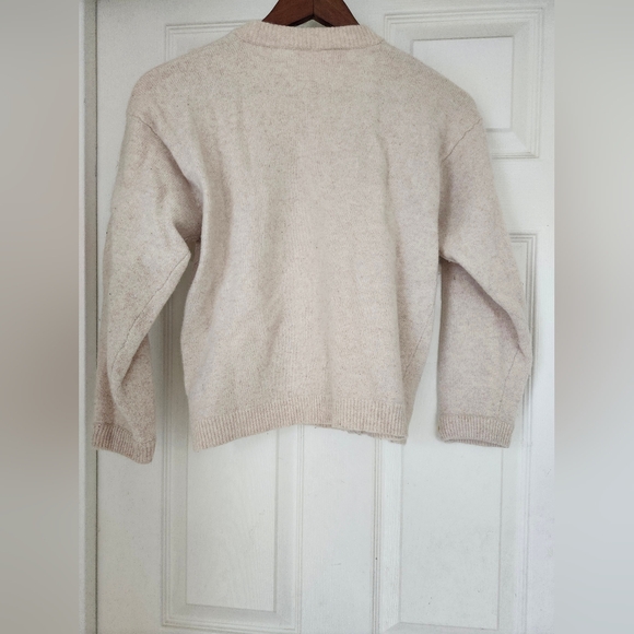 Vintage lambswool angora cardigan - Picture 4 of 4